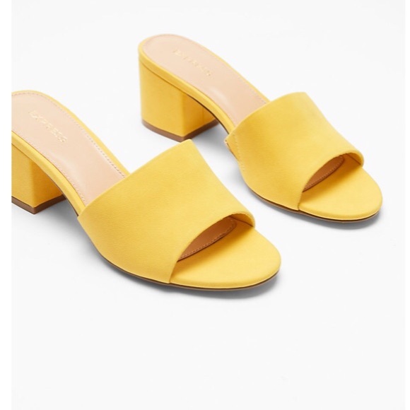 slide mules heels